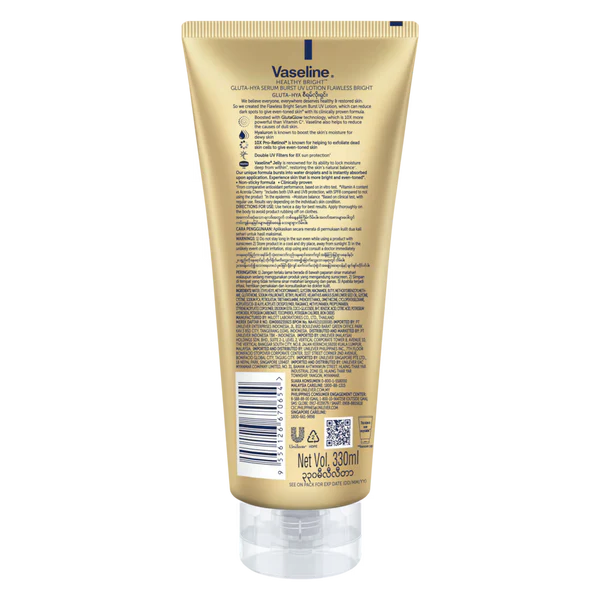 Vaseline® Gluta-Hya Serum Lotion Flawless Bright