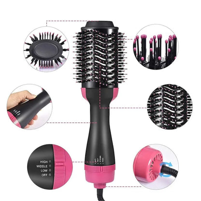 One Step Hot Air Brush Dryer & Straightener