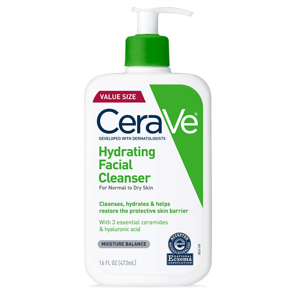 CeraVe Hydrating Facial Cleanser 237 ML (Normal to dry skin)