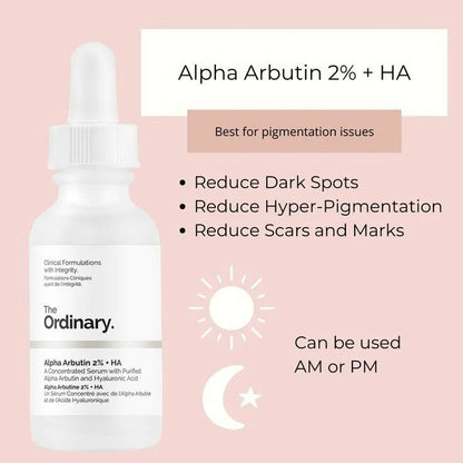 The Ordinary Alpha Arbutin 2% + HA 30ML